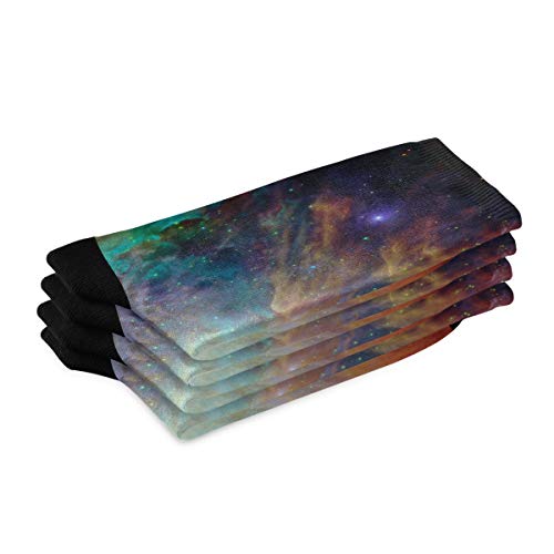 Linomo Galaxis Universum espacio para deportes al aire libre casual ual Crew Calcetines altos tobillos para hombres y mujeres 1 pack multicolor Talla única Linomo Galaxis Universum espacio para deportes al aire libre casual ual Crew Calcetines altos tobillos para hombres y mujeres 1 pack multicolor Talla única