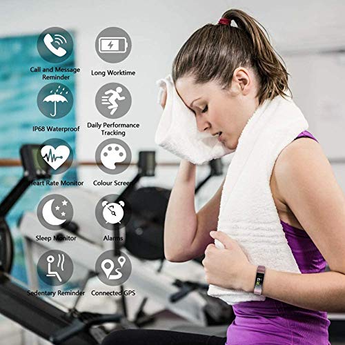 Lintelek Pulsera Inteligente con GPS, Smartwatch Impermeable IP68 para Natación, Pulsera Actividad con Pulsómetro, Podómetro, Monitor de Sueño para Hombre, mujuer y niño Lintelek Pulsera Inteligente con GPS, Smartwatch Impermeable IP68 para Natación, Pulsera Actividad con Pulsómetro, Podómetro, Monitor de Sueño para Hombre, mujuer y niño