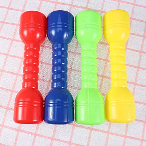 LIOOBO 4 Piezas de Pesas con Mancuernas para Niños Mancuernas de Yoga Equipo de Gimnasia para Niños Niños Pequeños Jardín de Infantes (Color Aleatorio) LIOOBO 4 Piezas de Pesas con Mancuernas para Niños Mancuernas de Yoga Equipo de Gimnasia para Niños Niños Pequeños Jardín de Infantes (Color Aleatorio)