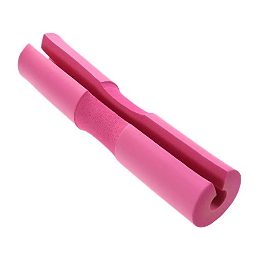LIOOBO Almohadilla para Barra de Pesas Squats Lunges Hip thrusts protección de Hombros Cuello y Espalda en Sentadillas (Rosa) LIOOBO Almohadilla para Barra de Pesas Squats Lunges Hip thrusts protección de Hombros Cuello y Espalda en Sentadillas (Rosa)