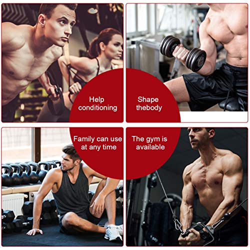 LIOOBO Juego de Cuerdas de Tríceps Cuerda Desplegable Accesorios de Polea de Cable Equipo de Entrenamiento de Fuerza del Brazo para Jalones Laterales Curl de Bíceps Extensiones de LIOOBO Juego de Cuerdas de Tríceps Cuerda Desplegable Accesorios de Polea de Cable Equipo de Entrenamiento de Fuerza del Brazo para Jalones Laterales Curl de Bíceps Extensiones de