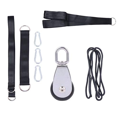 LIOOBO Juego de Cuerdas de Tríceps Cuerda Desplegable Accesorios de Polea de Cable Equipo de Entrenamiento de Fuerza del Brazo para Jalones Laterales Curl de Bíceps Extensiones de LIOOBO Juego de Cuerdas de Tríceps Cuerda Desplegable Accesorios de Polea de Cable Equipo de Entrenamiento de Fuerza del Brazo para Jalones Laterales Curl de Bíceps Extensiones de