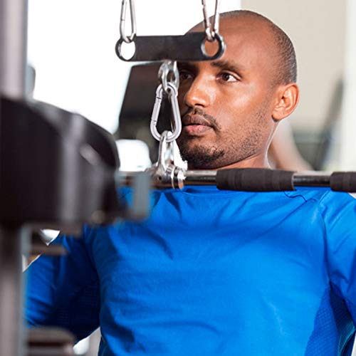 LIOOBO Juego de Cuerdas de Tríceps de 10 Piezas Cable de Cuerda Desplegable Accesorios de Polea Equipo de Entrenamiento de Fuerza del Brazo para Jalones Laterales Extensiones de Tríceps LIOOBO Juego de Cuerdas de Tríceps de 10 Piezas Cable de Cuerda Desplegable Accesorios de Polea Equipo de Entrenamiento de Fuerza del Brazo para Jalones Laterales Extensiones de Tríceps