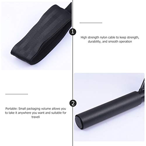 LIOOBO Juego de Cuerdas de Tríceps de 9 Piezas Cable de Cuerda Desplegable Accesorios de Polea Equipo de Entrenamiento de Fuerza de Brazos para Jalones Laterales Extensiones de Tríceps LIOOBO Juego de Cuerdas de Tríceps de 9 Piezas Cable de Cuerda Desplegable Accesorios de Polea Equipo de Entrenamiento de Fuerza de Brazos para Jalones Laterales Extensiones de Tríceps