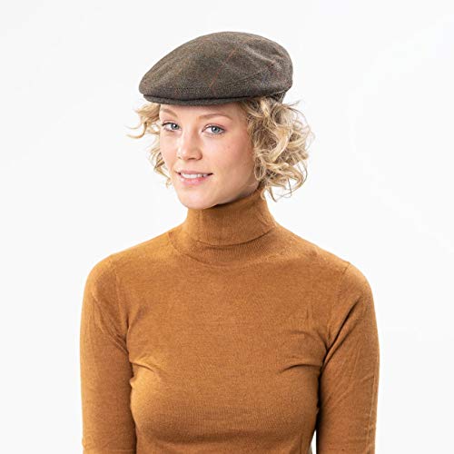 Lipodo Gorra Estampado a Cuadros - Gorra con Lana Forrada - Made in Italy - Tallas 49-61 cm - Gorra de Hombre con Pico - Gorra otoño/Invierno Verde Oliva 59 cm Lipodo Gorra Estampado a Cuadros - Gorra con Lana Forrada - Made in Italy - Tallas 49-61 cm - Gorra de Hombre con Pico - Gorra otoño/Invierno Verde Oliva 59 cm