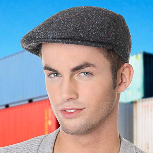 Lipodo Gorra Estampado a Cuadros - Gorra con Lana Forrada - Made in Italy - Tallas 49-61 cm - Gorra de Hombre con Pico - Gorra otoño/Invierno Verde Oliva 59 cm Lipodo Gorra Estampado a Cuadros - Gorra con Lana Forrada - Made in Italy - Tallas 49-61 cm - Gorra de Hombre con Pico - Gorra otoño/Invierno Verde Oliva 59 cm