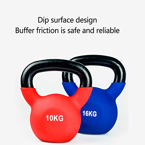 LIQIANG Peso De Kettlebell De Hierro Fundido, Equipo De Ejercicio De Fitness con Kettlebell De Fitness, Ideal para Entrenamiento De Fitness De Entrenamiento Cruzado