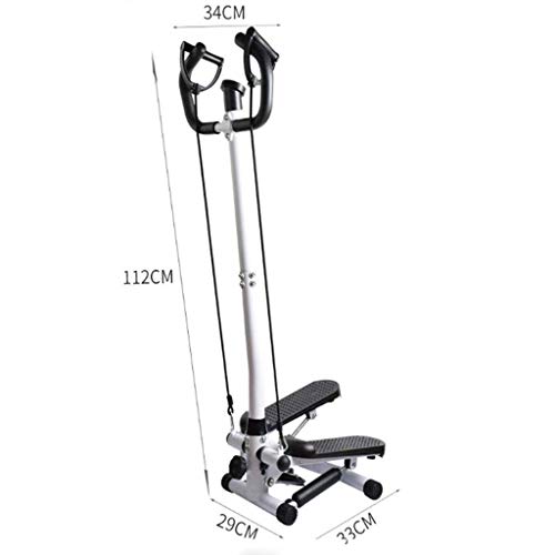 Liღseek Máquina De Ejercicios Escalera Paso A Paso, 10 En 1 Bicicleta Elíptica Cardio Entrenamiento 4 Niveles De Resistencia con Monitor De Ritmo Cardíaco, con Monitor LCD Y Bandas De Resistencia Liღseek Máquina De Ejercicios Escalera Paso A Paso, 10 En 1 Bicicleta Elíptica Cardio Entrenamiento 4 Niveles De Resistencia con Monitor De Ritmo Cardíaco, con Monitor LCD Y Bandas De Resistencia