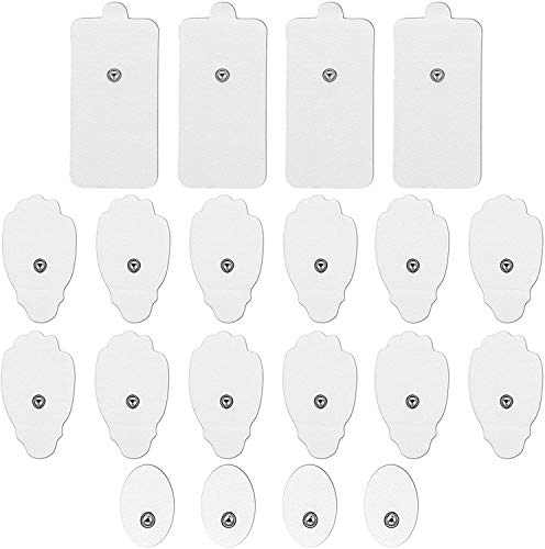 LiteTour 20 Piezas Electrodos para TENS Parches Electroestimulador 3.5 Electrodos Gelificados TENS Electrodos Masaje Gel Conductor Electrodos Parches para Electroestimuladores LiteTour 20 Piezas Electrodos para TENS Parches Electroestimulador 3.5 Electrodos Gelificados TENS Electrodos Masaje Gel Conductor Electrodos Parches para Electroestimuladores