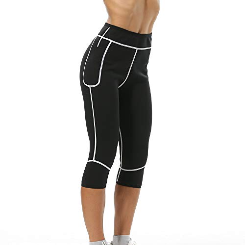 Litthing Pantalones para Adelgazar Neopreno Mujer Deportivos Pantalones Sauna Pantalón de Sudoración Adelgazar Pantalón Quema Grasa Mallas Termicos de Neopreno Litthing Pantalones para Adelgazar Neopreno Mujer Deportivos Pantalones Sauna Pantalón de Sudoración Adelgazar Pantalón Quema Grasa Mallas Termicos de Neopreno