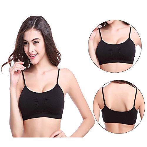 Litthing Sujetador Invisible Slim fit sin Anillo de Acero Chaleco para Mujer la combinación de Ropa Interior Femenina (Blanco,Negro,Color de Piel, L) Litthing Sujetador Invisible Slim fit sin Anillo de Acero Chaleco para Mujer la combinación de Ropa Interior Femenina (Blanco,Negro,Color de Piel, L)