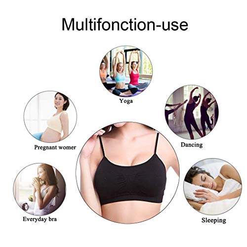 Litthing Sujetador Invisible Slim fit sin Anillo de Acero Chaleco para Mujer la combinación de Ropa Interior Femenina (Blanco,Negro,Color de Piel, L) Litthing Sujetador Invisible Slim fit sin Anillo de Acero Chaleco para Mujer la combinación de Ropa Interior Femenina (Blanco,Negro,Color de Piel, L)