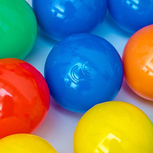 LittleTom 100 Bolas de Color Ø6cm Piscinas de niño Mezcla de 5 Colores