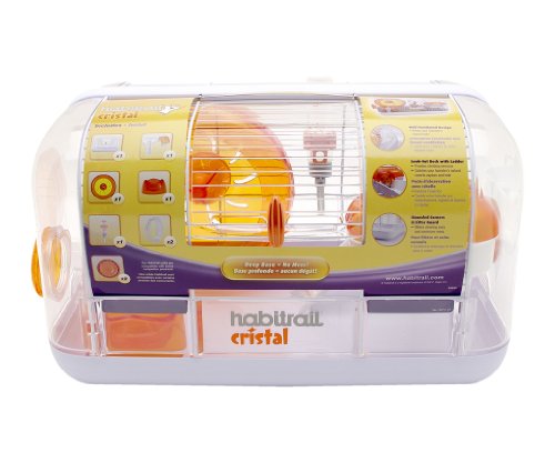 LIVING WORLD Habitrail Jaula de Cristal para Hámster LIVING WORLD Habitrail Jaula de Cristal para Hámster