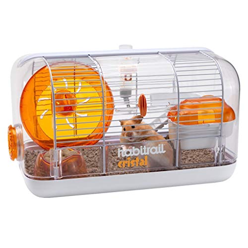 LIVING WORLD Habitrail Jaula de Cristal para Hámster LIVING WORLD Habitrail Jaula de Cristal para Hámster