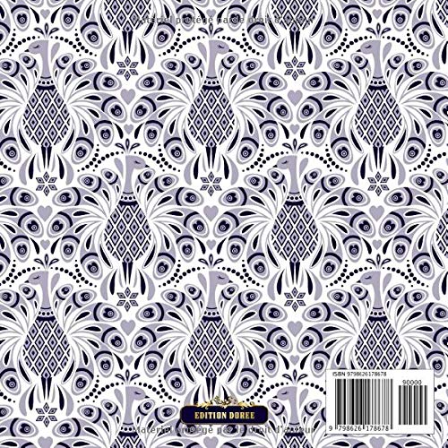 Livre d'Or: Mariages, Noces, Pacs, Anniversaires...: Motif Paon avec Design intérieur - Format Carré 21x21 - 100 pages Livre d'Or: Mariages, Noces, Pacs, Anniversaires...: Motif Paon avec Design intérieur - Format Carré 21x21 - 100 pages