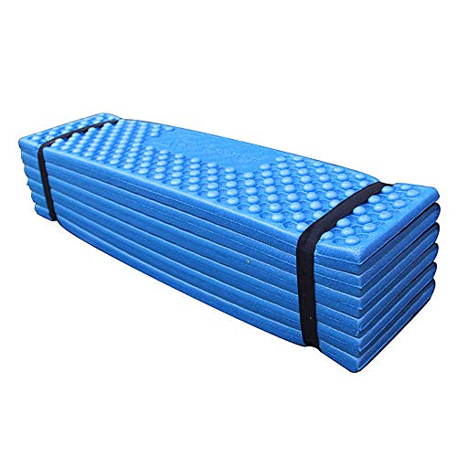 Lixada 190x57cm Colchoneta para Acampar, Ultraligera colchoneta de Espuma para Acampar, Plegable, Esterilla de Playa, colchoneta para Dormir, colchón para Actividades Exteriores