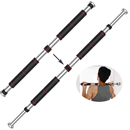 Lixada Barra Horizontal de Acero Ajustable Flexiones/Dominadas/Elevaciones de Piernas Altas/Barras de Entrenamiento de Abdominales-Equipo de Ejercicios Deportivos