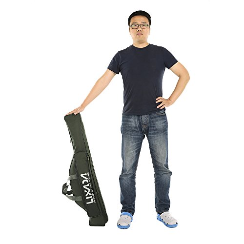 Lixada Bolsa de Pesca Plegable PortƔtil CaƱa de Pescar Bolsa de Carrete de Pesca Polo Gear Tackle Bolsa de Viaje (Verde, 100cm) Lixada Bolsa de Pesca Plegable PortƔtil CaƱa de Pescar Bolsa de Carrete de Pesca Polo Gear Tackle Bolsa de Viaje (Verde, 100cm)