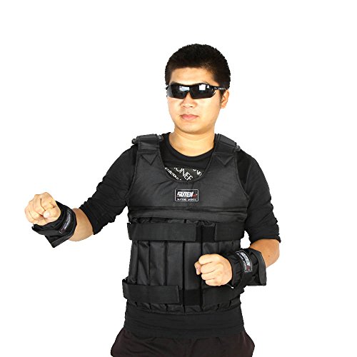 Lixada Boxeo Chaleco Ajustable Para Ejercicio Entrenamiento de Boxeo Chaleco Peso de Máximo 50Kg +12 Bolsa de Arena/20Kg+16 Bolsa de Arena Lixada Boxeo Chaleco Ajustable Para Ejercicio Entrenamiento de Boxeo Chaleco Peso de Máximo 50Kg +12 Bolsa de Arena/20Kg+16 Bolsa de Arena