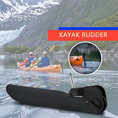 Lixada Canoa Kayak Barco Cola Kayak Timón Dirección Pedal Control Sistema de Dirección Kit de Herramientas