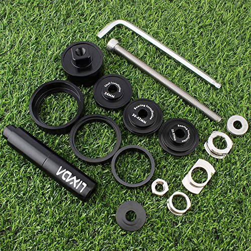 Lixada Kit de Herramientas de Extracción y Instalación para Soporte Inferior de Bicicleta Removedor de Pedalier de Bicicleta para BB86/BB30/BB91/BB92/PF30 Lixada Kit de Herramientas de Extracción y Instalación para Soporte Inferior de Bicicleta Removedor de Pedalier de Bicicleta para BB86/BB30/BB91/BB92/PF30
