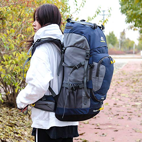 Lixada Mochila de Senderismo 50L/60L/70L Gran Capacidad Mochila de Marcha Trekking Camping Deporte al Aire Libre Lixada Mochila de Senderismo 50L/60L/70L Gran Capacidad Mochila de Marcha Trekking Camping Deporte al Aire Libre