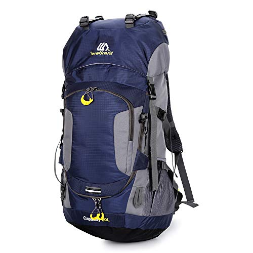 Lixada Mochila de Senderismo 50L/60L/70L Gran Capacidad Mochila de Marcha Trekking Camping Deporte al Aire Libre