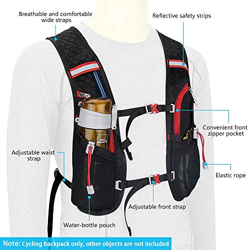 Lixada Mochila Hidratación 5L Mochila para Correr Ligera para Correr Ciclismo Equitación Excursionismo Alpinismo Lixada Mochila Hidratación 5L Mochila para Correr Ligera para Correr Ciclismo Equitación Excursionismo Alpinismo