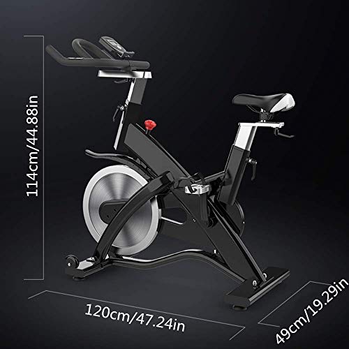 LJYY Bicicleta de Ciclismo para Interiores Bicicleta de Ejercicio Ajustable estacionaria Asiento y Manillar Ajustables, para Entrenamiento Cardiovascular en casa RunningMachine1121 LJYY Bicicleta de Ciclismo para Interiores Bicicleta de Ejercicio Ajustable estacionaria Asiento y Manillar Ajustables, para Entrenamiento Cardiovascular en casa RunningMachine1121