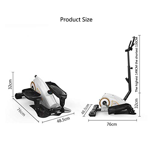 LJYY Bicicleta elíptica 2 en 1 para Uso doméstico con Pantalla de Consola, máquina de Entrenamiento de Cardio para Adelgazar, máquina de Entrenamiento de Cardio para Adelgazar, máquinas de Remo m LJYY Bicicleta elíptica 2 en 1 para Uso doméstico con Pantalla de Consola, máquina de Entrenamiento de Cardio para Adelgazar, máquina de Entrenamiento de Cardio para Adelgazar, máquinas de Remo m