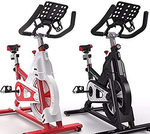 LJYY Bicicleta estática para Ciclismo en Interiores, Entrenamiento Cardiovascular, Manillar y Asiento Ajustables, sensores de frecuencia cardíaca y la computadora de a Bordo Lee la Velocidad, DIS LJYY Bicicleta estática para Ciclismo en Interiores, Entrenamiento Cardiovascular, Manillar y Asiento Ajustables, sensores de frecuencia cardíaca y la computadora de a Bordo Lee la Velocidad, DIS