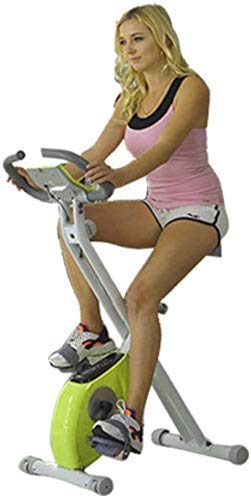 LJYY Bicicletas de Ejercicios para Ejercicios Bicicleta de Ejercicios Computadora de Entrenamiento Plegable y Bicicleta elíptica con máquina de Entrenamiento para Adelgazar Cardio Fitness Diseño