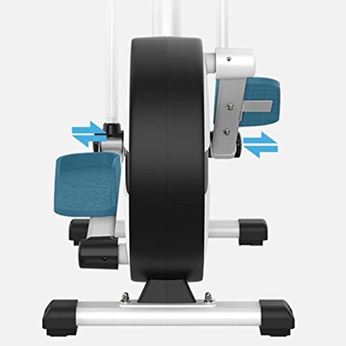 LJYY Máquina elíptica, Resistencia de Control electromagnético, Ajuste eléctrico de 24 velocidades, máquina de Paseo Espacial, Bicicleta estática para Interiores, Equipo de Ejercicio RunningMachi