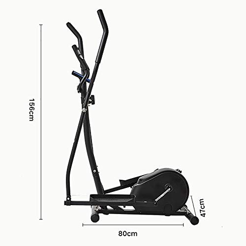 LK-HOME Bicicleta Elíptica, Máquina para Adelgazar Compact Fitness, Bicicleta Estática con 8 Niveles De Resistencia, Máquina De Entrenamiento Cardiovascular