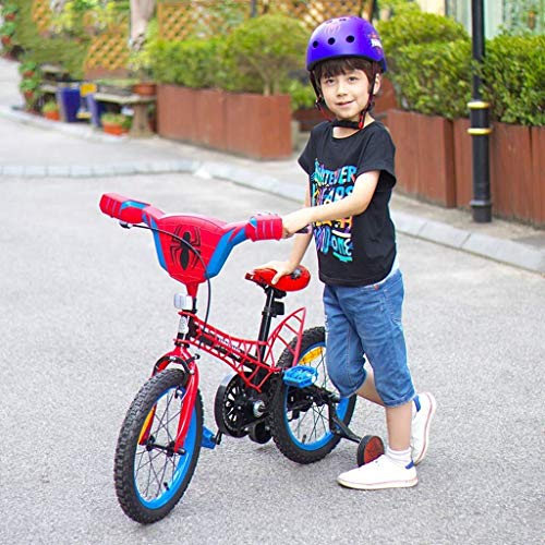 LKAIBIN Bicicleta de campo para niños de 3 a 8 años de edad, bicicleta de montaña, juguete perfecto (color: rojo, tamaño: 92 cm x 20 cm x 54 cm)