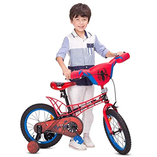 LKAIBIN Bicicleta de campo para niños de 3 a 8 años de edad, bicicleta de montaña, juguete perfecto (color: rojo, tamaño: 92 cm x 20 cm x 54 cm)