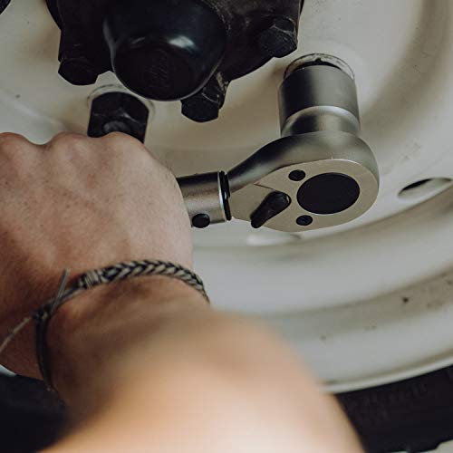Llave dinamométrica 1/2" con extensión y vasos de 17 mm, 19 mm y 21 mm de WIESEMANN 1893 | Apriete preciso gracias a desacople automático y escala dual | Acero al cromo vanadio, cromado | 80386 Llave dinamométrica 1/2" con extensión y vasos de 17 mm, 19 mm y 21 mm de WIESEMANN 1893 | Apriete preciso gracias a desacople automático y escala dual | Acero al cromo vanadio, cromado | 80386