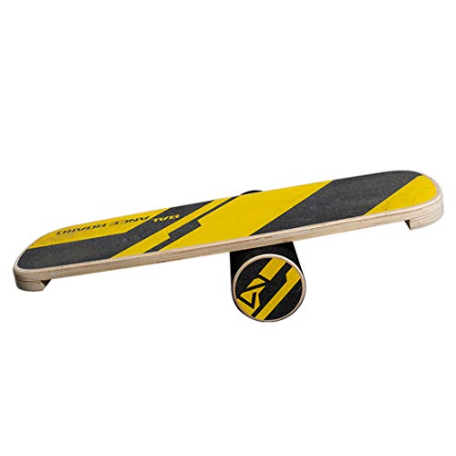 LLC-POWER Balance Board Instructor, Instructor De Equilibrio De Madera para La Aptitud con El Rodillo, para Surf, Sup, Wakesurf, Wakeskate, Esquí, Snowboard Y Skate