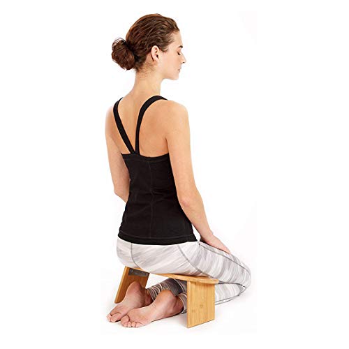 LLC-POWER La Meditación Banco De Bambú, Plegable De Viaje Versión Rodillas Heces, Ergonómico, para La Ceremonia del Té, Seiza, Yoga, Rezar Y Más Saludable Sentado, Meditación Profunda LLC-POWER La Meditación Banco De Bambú, Plegable De Viaje Versión Rodillas Heces, Ergonómico, para La Ceremonia del Té, Seiza, Yoga, Rezar Y Más Saludable Sentado, Meditación Profunda