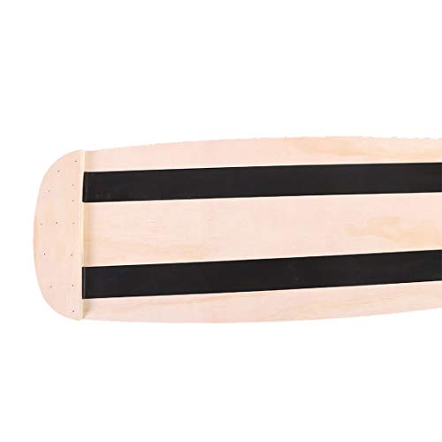 LLC-POWER Madera Balance Board Entrenador De Fitness, Yoga, Entrenamiento, Mejora De Fuerza De La Base, para Snowboard, Surf, Hockey, Equilibrio Ejercicio Fitness Equipment