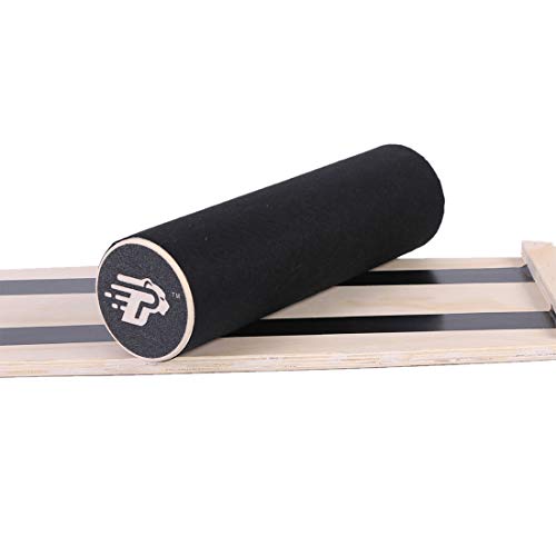 LLC-POWER Madera Balance Board Entrenador De Fitness, Yoga, Entrenamiento, Mejora De Fuerza De La Base, para Snowboard, Surf, Hockey, Equilibrio Ejercicio Fitness Equipment