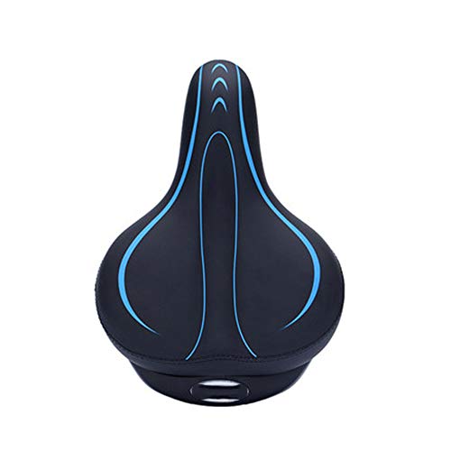 LLDKA Silla de Bicicleta Sillín Inflable de la Bicicleta Espesa Amplio Cojín Transpirable MTB Asiento de Bicicleta Cojín Afilares,Azul LLDKA Silla de Bicicleta Sillín Inflable de la Bicicleta Espesa Amplio Cojín Transpirable MTB Asiento de Bicicleta Cojín Afilares,Azul