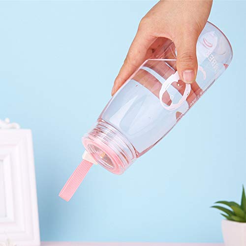 LLDSP 500 ml Botella de Agua Creativa Colorida Portátil a Prueba de Fugas Bebida Deportiva Tour Senderismo Escalada Botellas 9B 500 ml LLDSP 500 ml Botella de Agua Creativa Colorida Portátil a Prueba de Fugas Bebida Deportiva Tour Senderismo Escalada Botellas 9B 500 ml