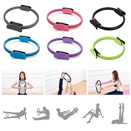 LOAER Aro Pilates Magic Circle, Anillo de Pilates Aro para Entrenamiento Fitness LOAER Aro Pilates Magic Circle, Anillo de Pilates Aro para Entrenamiento Fitness