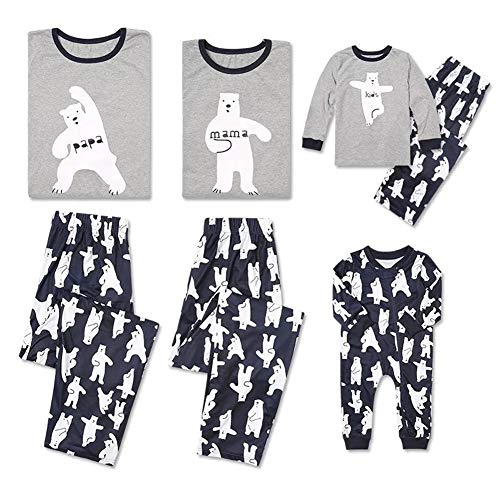 Loalirando Pijamas Familia de 2 Piezas Sets de Pijamas para Navidad Fiestas Entrega de Regalo de Padres y Niños Loalirando Pijamas Familia de 2 Piezas Sets de Pijamas para Navidad Fiestas Entrega de Regalo de Padres y Niños