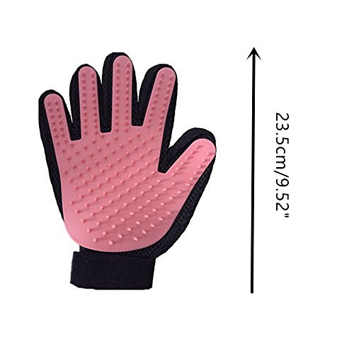 Locisne 2Packs perro de mascota Gato limpieza de baño cepillo guante Silicona True Touch para masaje suave y eficiente Grooming Groomer Eliminación removedor pelo Limpiar el guante,la mano derechas Locisne 2Packs perro de mascota Gato limpieza de baño cepillo guante Silicona True Touch para masaje suave y eficiente Grooming Groomer Eliminación removedor pelo Limpiar el guante,la mano derechas