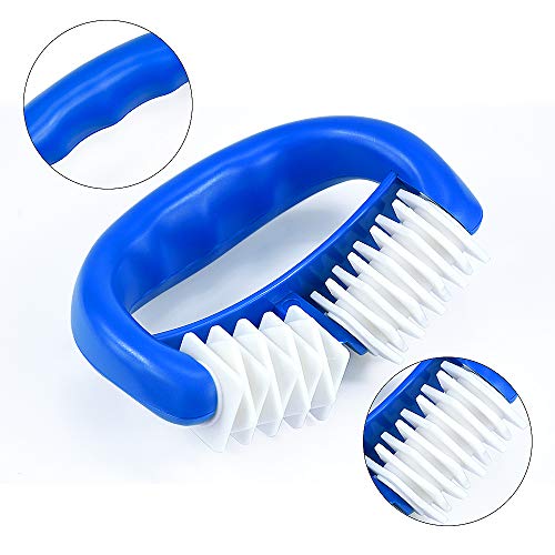 Locisne Body Roller Brush Celulitis Masajeador Mitt, uso en húmedo o en seco, gran Fascia y celulitis Blaster Deportes masaje herramienta para la liberación … (azul) Locisne Body Roller Brush Celulitis Masajeador Mitt, uso en húmedo o en seco, gran Fascia y celulitis Blaster Deportes masaje herramienta para la liberación … (azul)