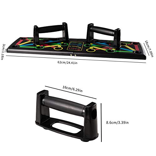 Locisne Portátil 14-en-1 Ultra Push Up Board Bracket Board Multifuncional Brazo Sistema de entrenamiento muscular abdominal con soporte Equipo de entrenamiento de fitness Interior al aire libre Locisne Portátil 14-en-1 Ultra Push Up Board Bracket Board Multifuncional Brazo Sistema de entrenamiento muscular abdominal con soporte Equipo de entrenamiento de fitness Interior al aire libre