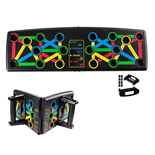 Locisne Portátil 14-en-1 Ultra Push Up Board Bracket Board Multifuncional Brazo Sistema de entrenamiento muscular abdominal con soporte Equipo de entrenamiento de fitness Interior al aire libre Locisne Portátil 14-en-1 Ultra Push Up Board Bracket Board Multifuncional Brazo Sistema de entrenamiento muscular abdominal con soporte Equipo de entrenamiento de fitness Interior al aire libre